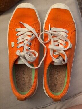 OCA LOW CANVAS Orange and Green CARIUMA
